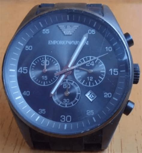 relógio emporio armani ar5889 original caixa 3 anos de g